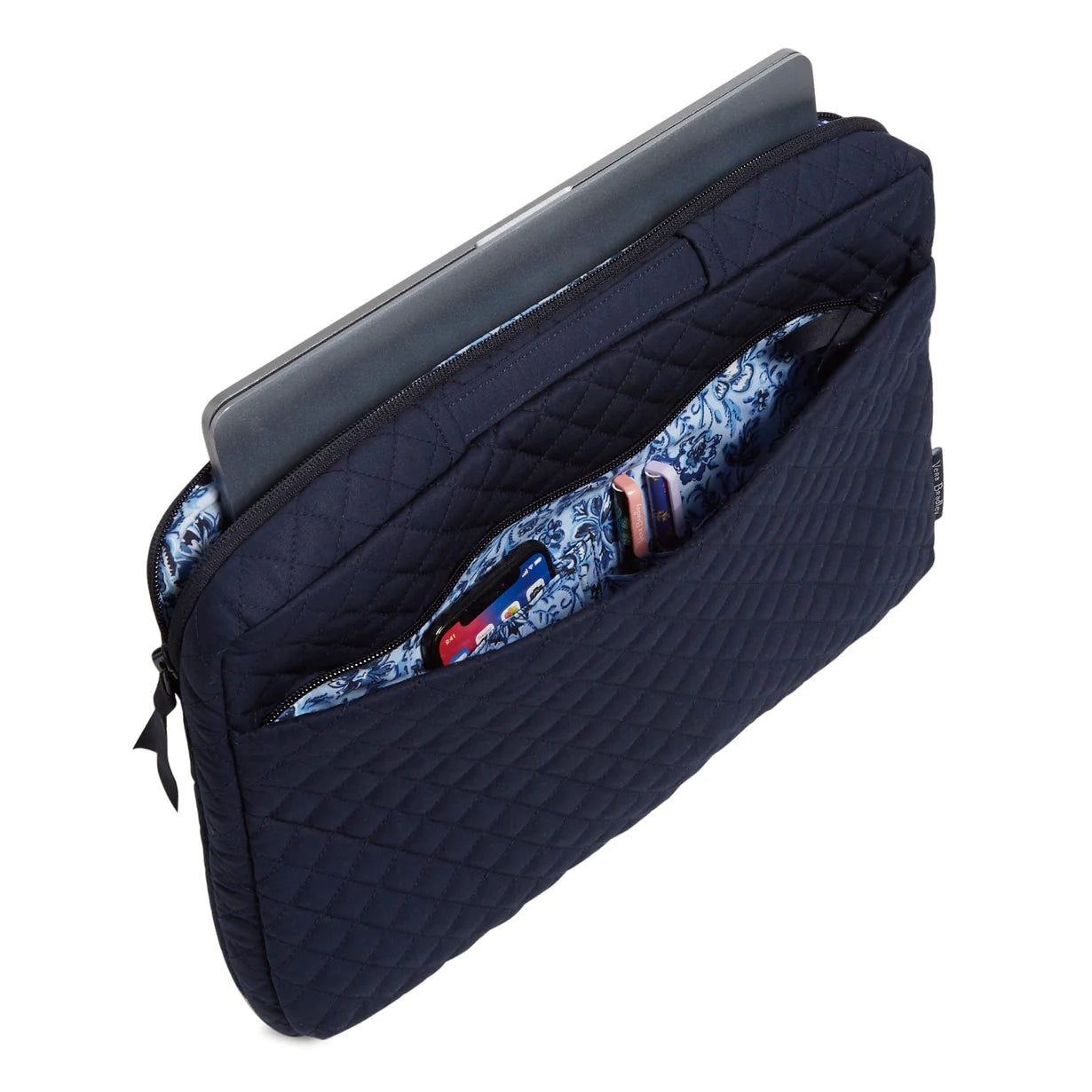 Vera Bradley Laptop Organizer - Classic Navy