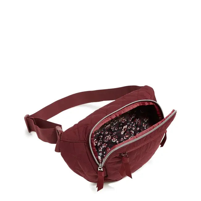 Large Belt Bag Raisin Pattern View