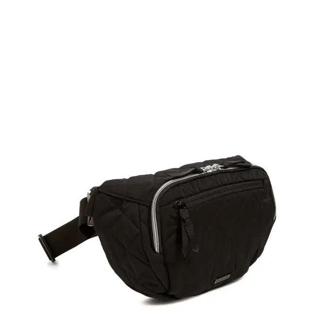 Large Belt Bag Black Side View
