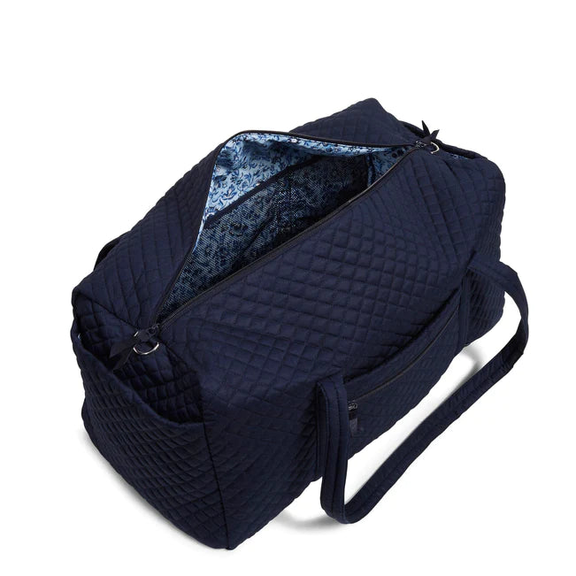 Vera Bradley Large Travel Duffel Bag - Classic Navy