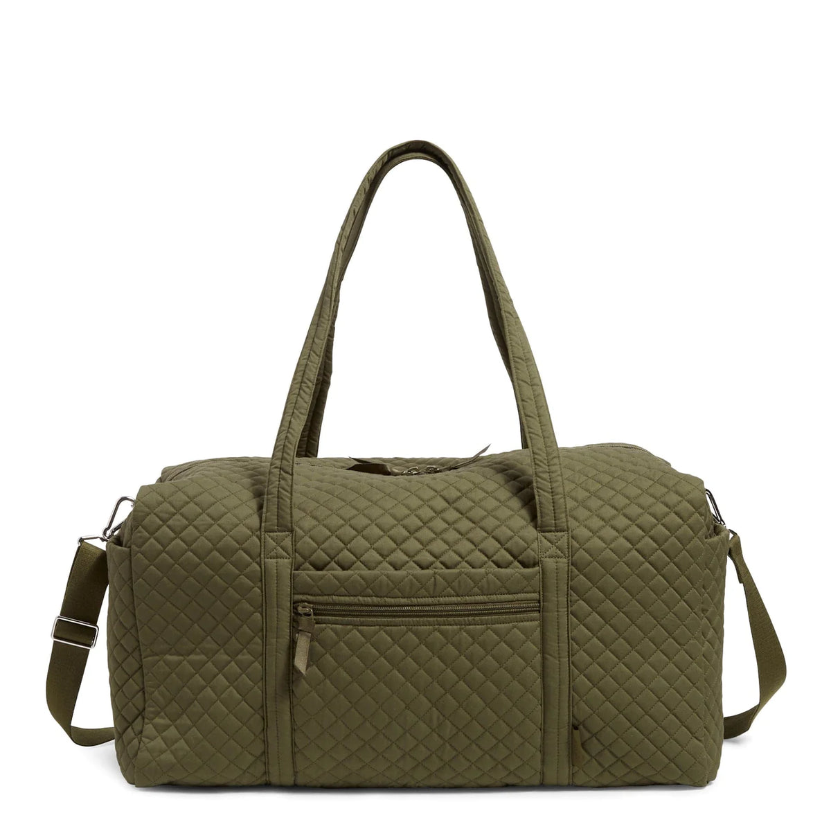 Vera Bradley Large Travel Duffel Bag - Climbing Ivy Green