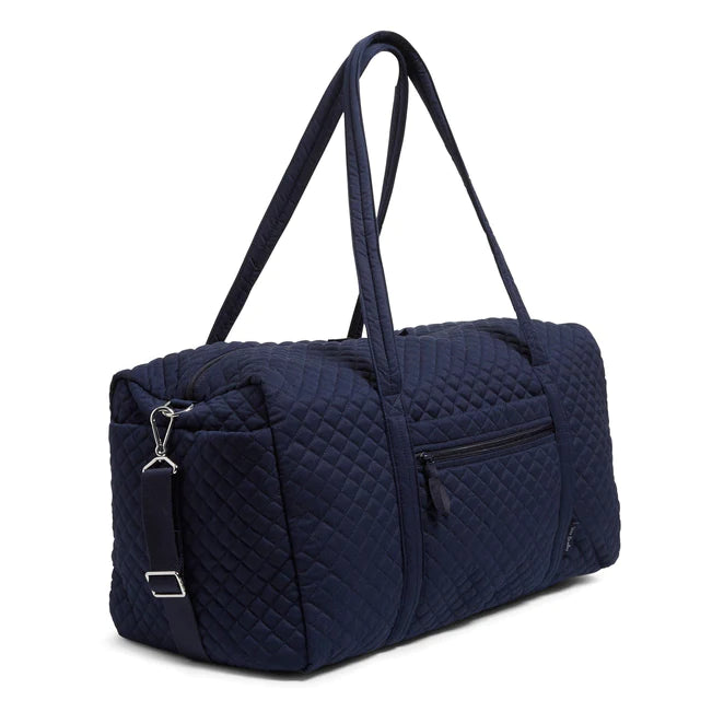 Vera Bradley Large Travel Duffel Bag - Classic Navy