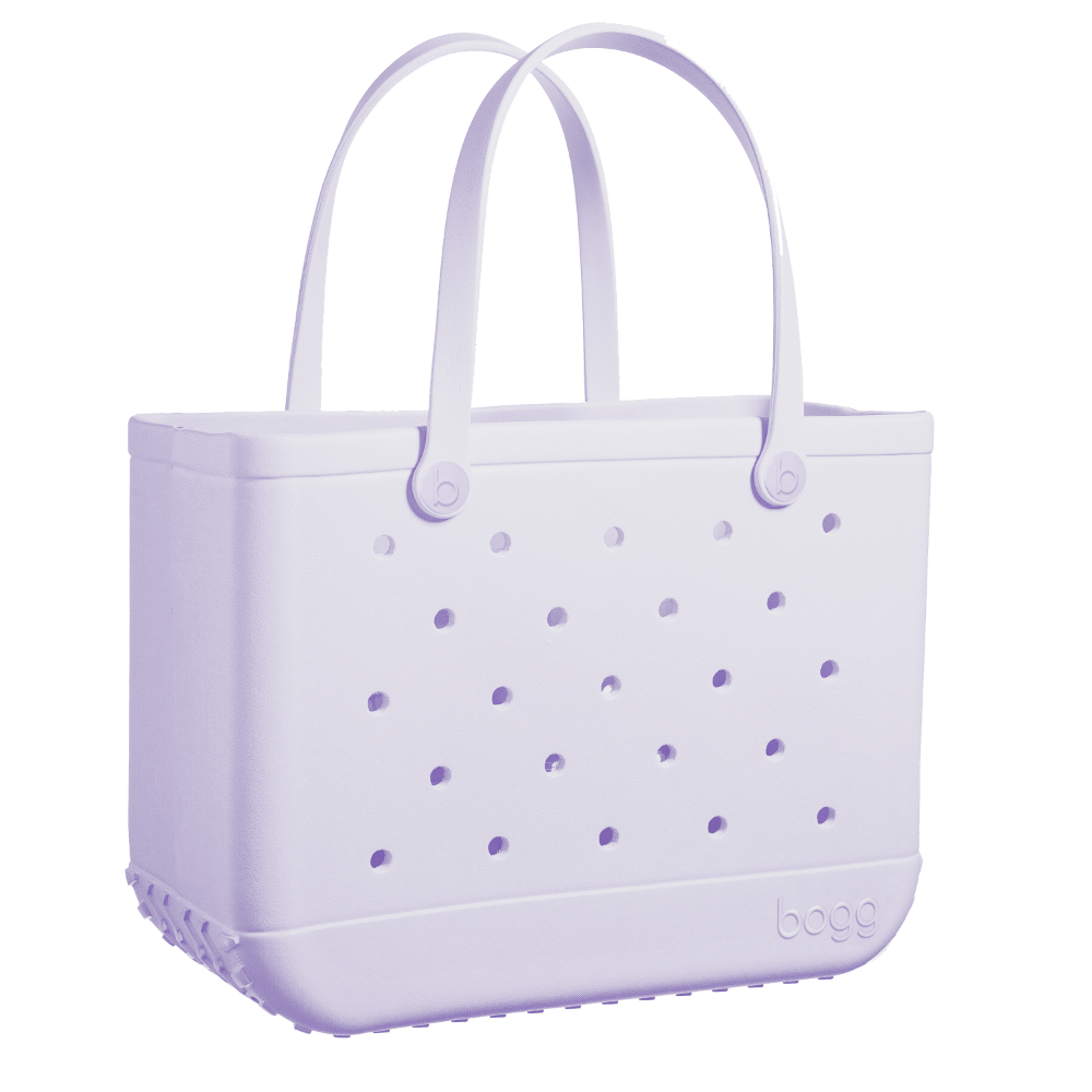 Lavender purple original bogg bag tote.