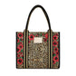 Brighton Canvas Carryall - Leopard Dynasty 