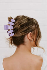 Teleties Large Lilac You Clip