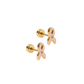 Screwback Stud Earrings - Breast Cancer Ribbon