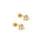 Screwback Stud Earrings - Maren