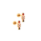 Screwback Stud Earrings - Nutcracker