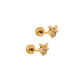 Screwback Stud Earrings - Reindeer