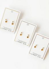 Screwback Stud - Millie (Heart)