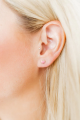 Screwback Stud - Nora Heart