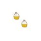 Screwback Stud Earrings - Cupcake