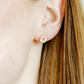 Screwback Stud Earrings - Donut