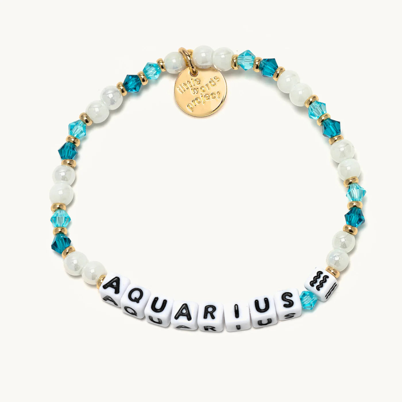 Little Words Project Aquarius Zodiac Bracelet