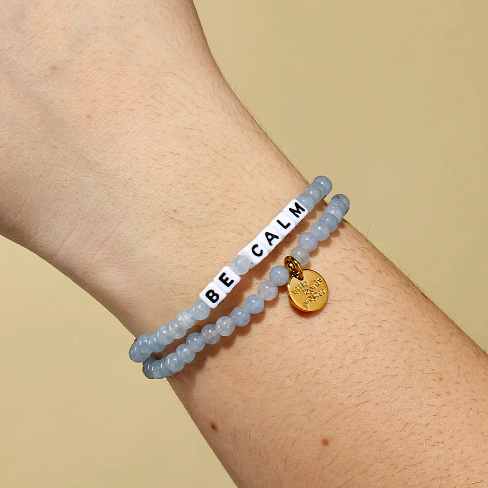 Be Calm Bead Bracelet - Little Words Bracelet