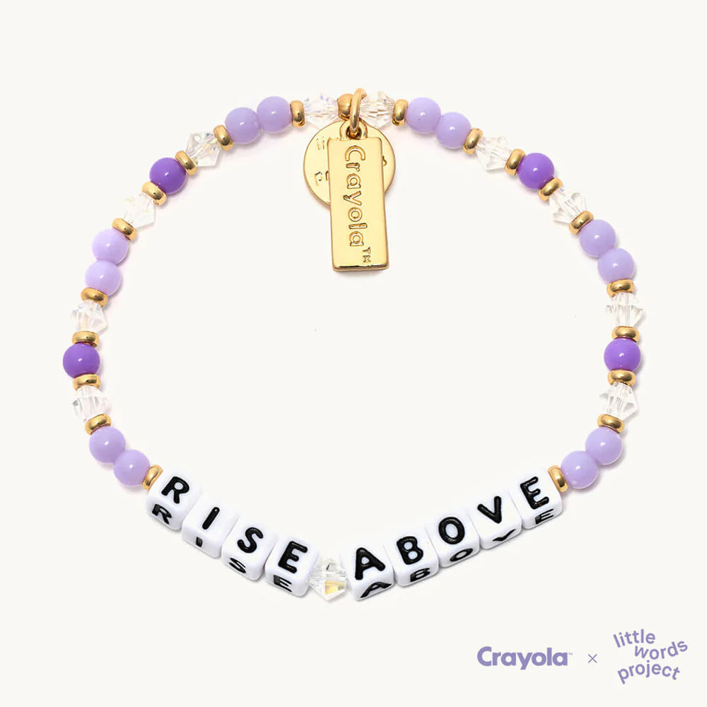 Little Words Project Rise Above Purple Mountains' Majesty Bracelet