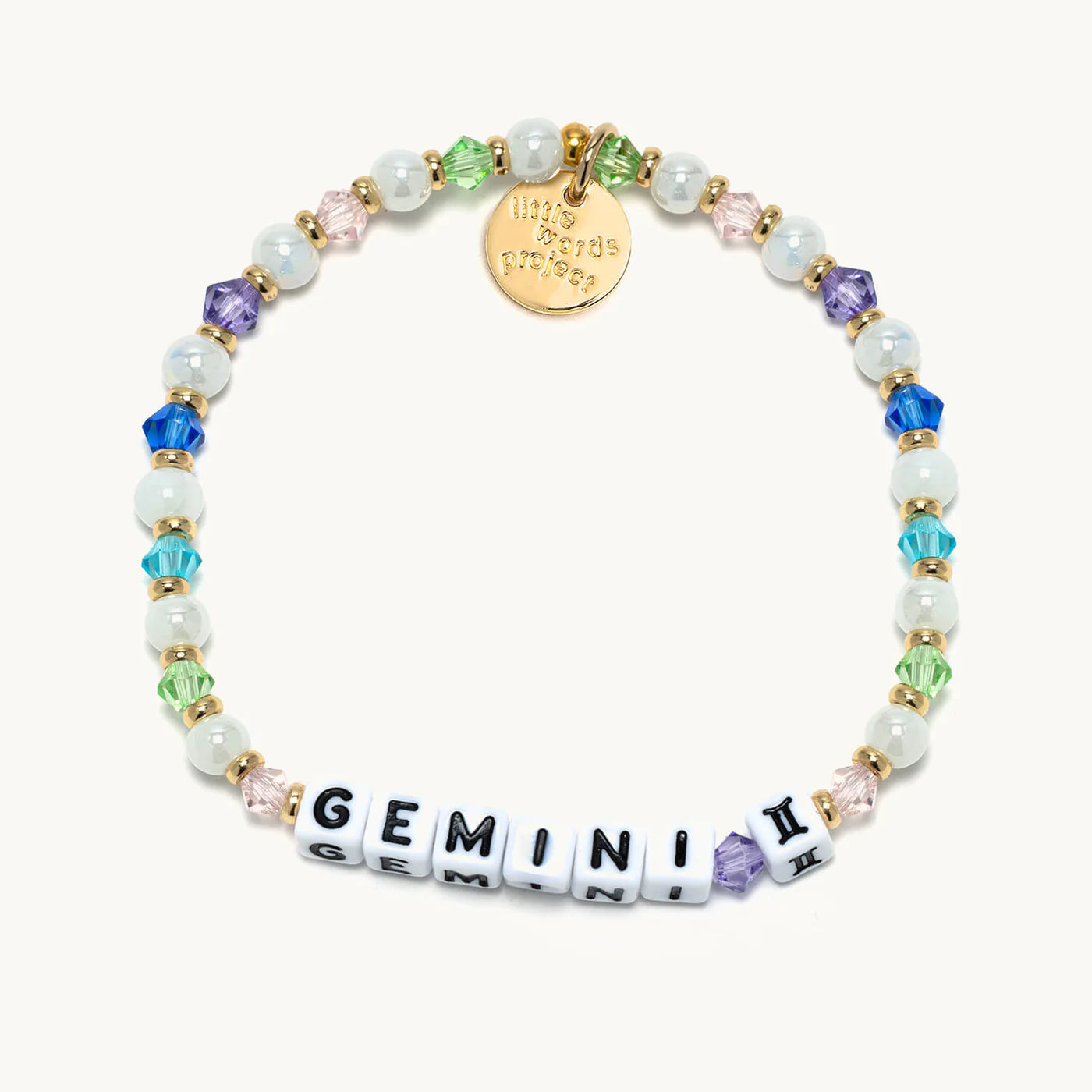 Little Words Project Gemini Zodiac Twins Bracelet
