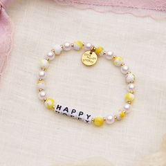 Little Words Project Happy Bracelet.