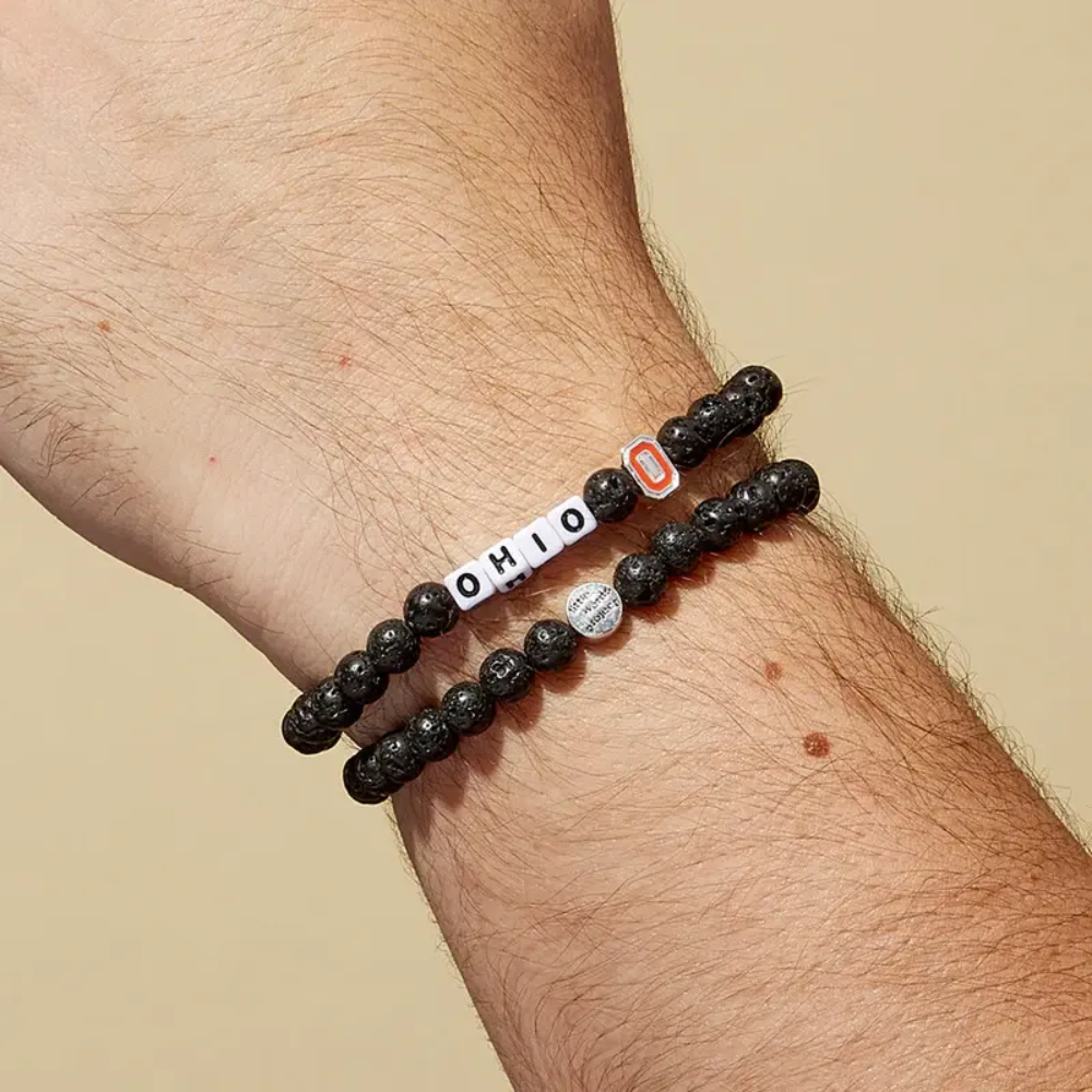 Little Words Nice Mens Bracelets Family Bracelet For Dads Black