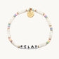 A relax bracelet from Little Words Project.