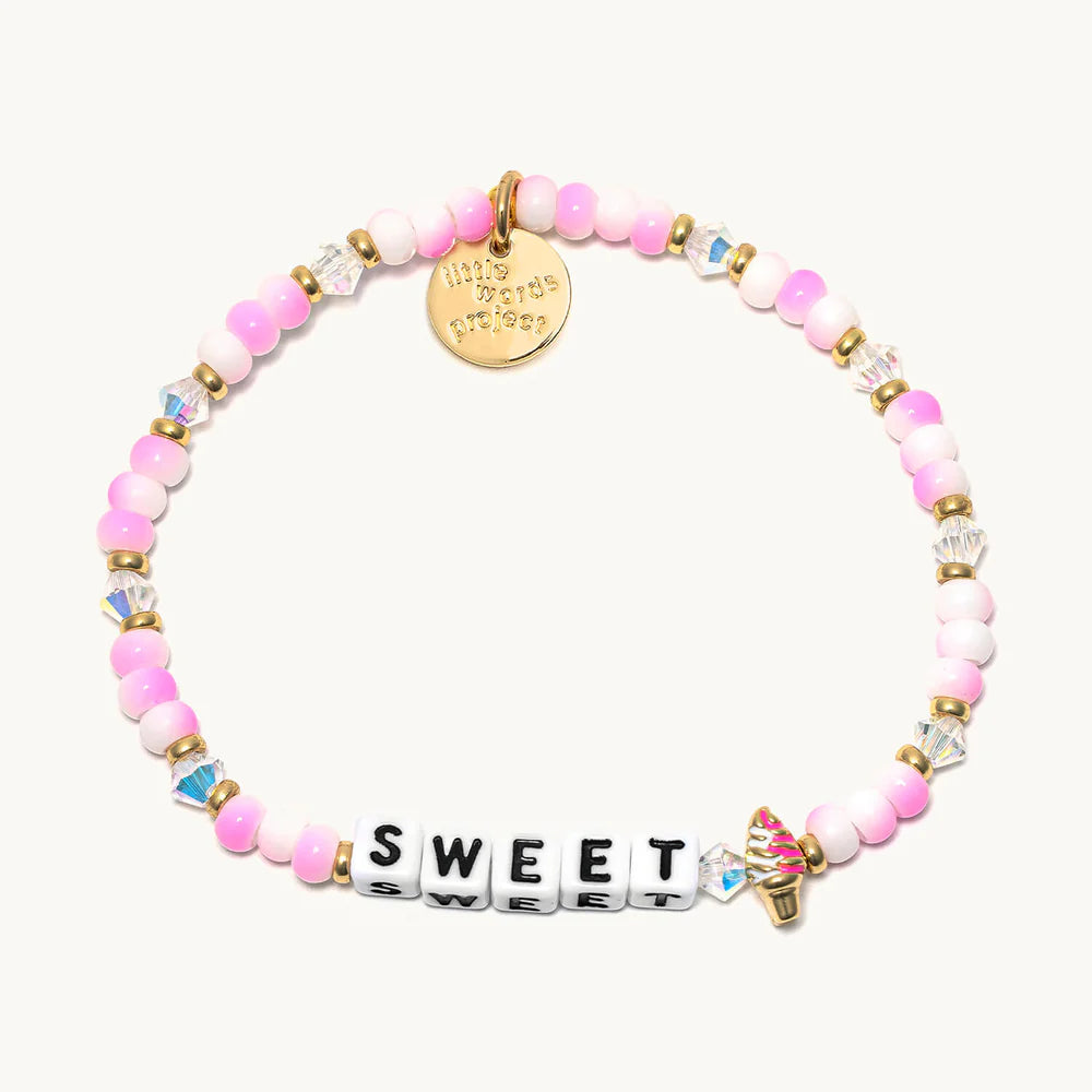 Little Words Project Sweet Strawberry Swirl Bracelet