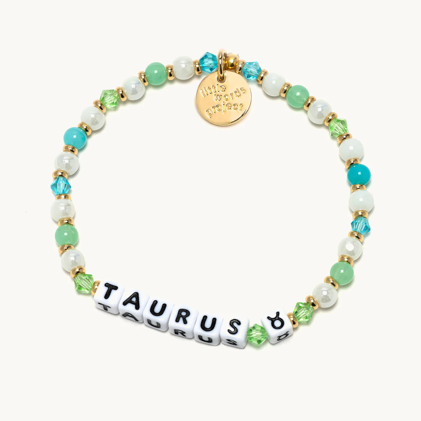 Little Words Project Taurus Zodiac Bull Bracelet