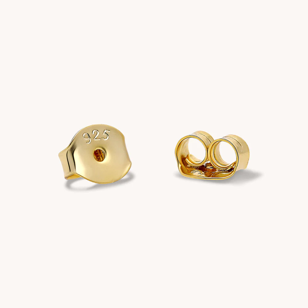 18k Vermeil 3mm Bubble Studs - Little Words Project