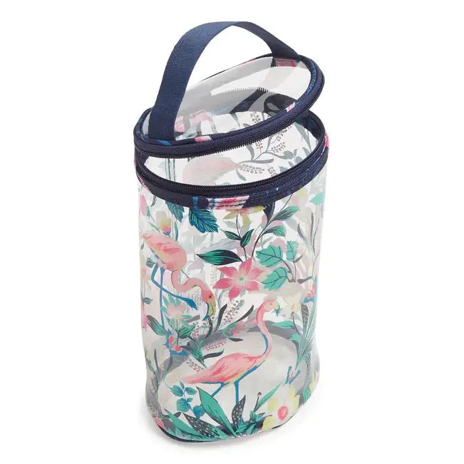 Lotion Bag - Flamingo Garden