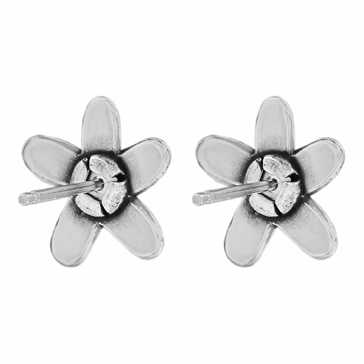 Love Bouquet Mini Post Earrings in silver