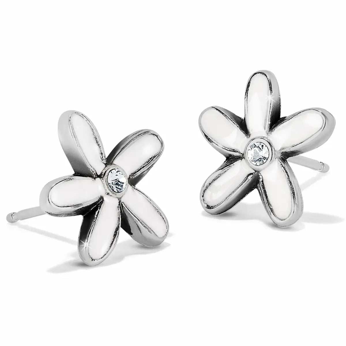 Love Bouquet Mini Post Earrings in silver