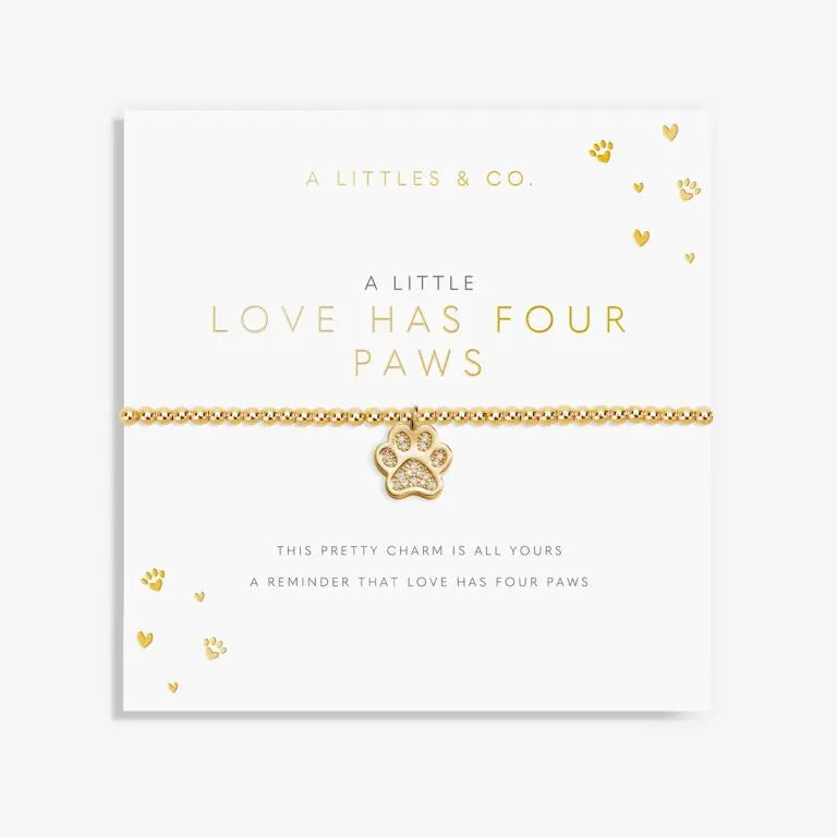 A Little Love Has Four Paws - Gold