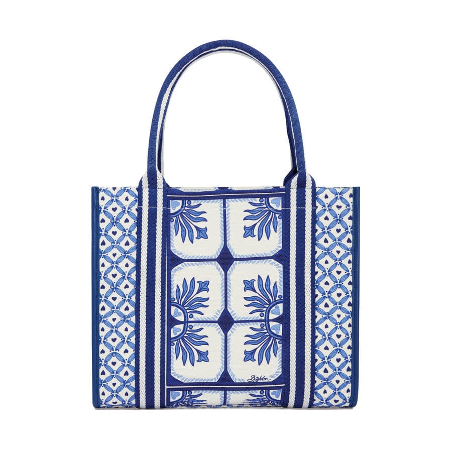 Brighton Canvas Carryall - Lovely Tiles