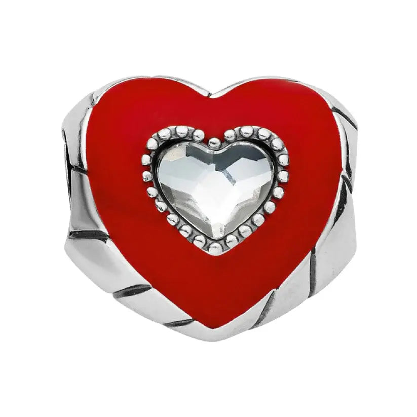 Lovely Heart Bead Front View
