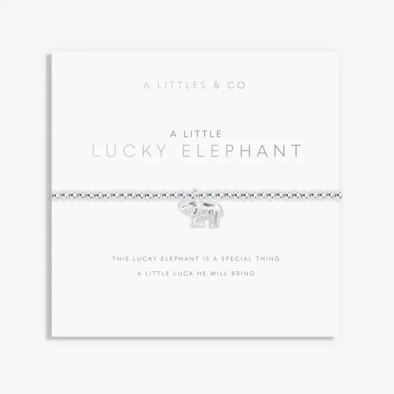 A Little Lucky Elephant Bracelet Card View