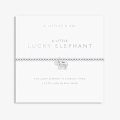 A Little Lucky Elephant Bracelet Card View
