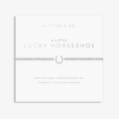 A Little Lucky Horseshoe Bracelet Card View