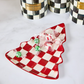 Cherry Check Tree Dish
