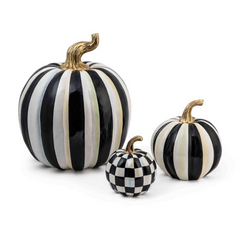 Courtly Check Glossy Pumpkin