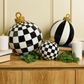 Courtly Check Small Tabletop Ornament