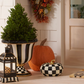 Courtly Check Squashed Glossy Pumpkin Medium