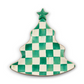 Emerald Check Tree Trinket Tray