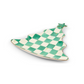 Emerald Check Tree Trinket Tray