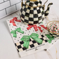 Holiday Bow Printed Dish Towel