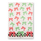 Holiday Bow Printed Dish Towel