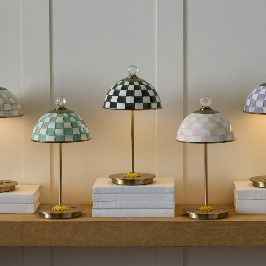 Led Rechargeable Dome Table Lamp