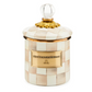 Mocha Check Demi Canister
