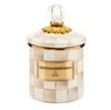 Mocha Check Demi Canister