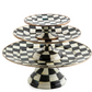 Courtly Check Pedestal Platter