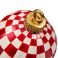 Red Check Small Tabletop Ornament