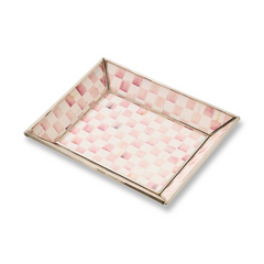 Rosy Check Small Glass Tray